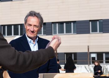 GN pone la primera piedra de su nueva sede en España, ubicada en el Parque Tecnológico de Leganés