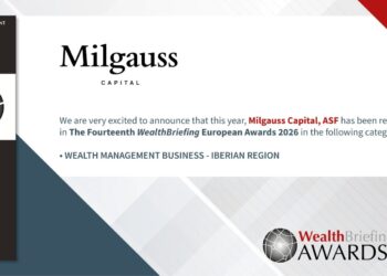 La andorrana Milgauss Capital, ASF recibe en Londres el prestigioso galardón a la Mejor Gestión de Patrimonios de la península ibérica